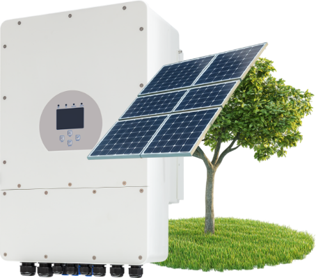 Solar inverter setup